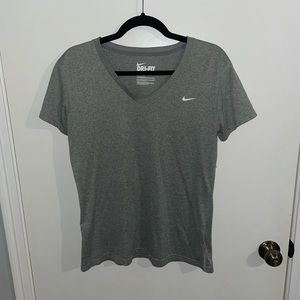Gray Nike Dry Fit Shirt